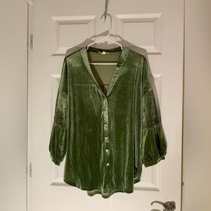 Weekend Velvet Tunic Top with Fun Details